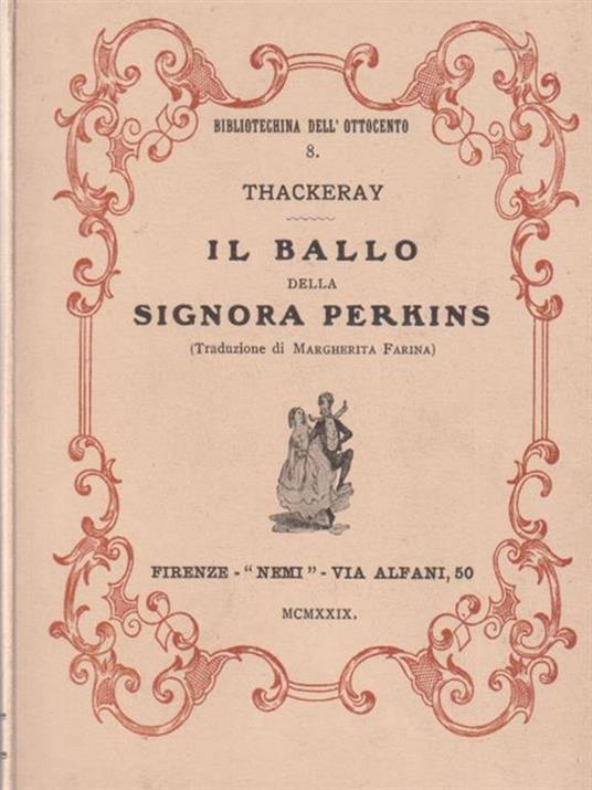 Il ballo della signora Perkins - William M. Thackeray - 2