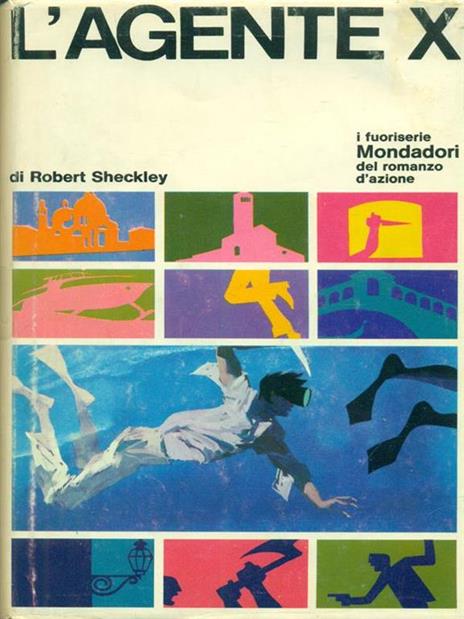 L' agente x - Robert Sheckley - copertina