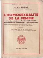 L' homosexualite de la femme