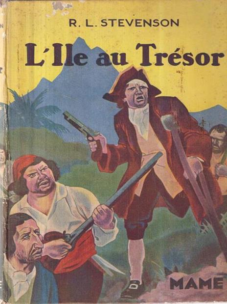 L' Ile Au Tresor - Robert Louis Stevenson - copertina