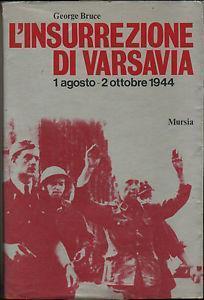 L' insurrezione di Varsavia - George Bruce - copertina