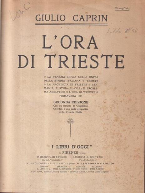 L' ora di Trieste - Giulio Caprin - 2