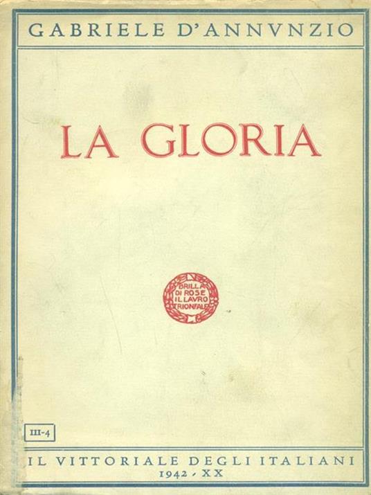 La Gloria - Gabriele D'Annunzio - 3