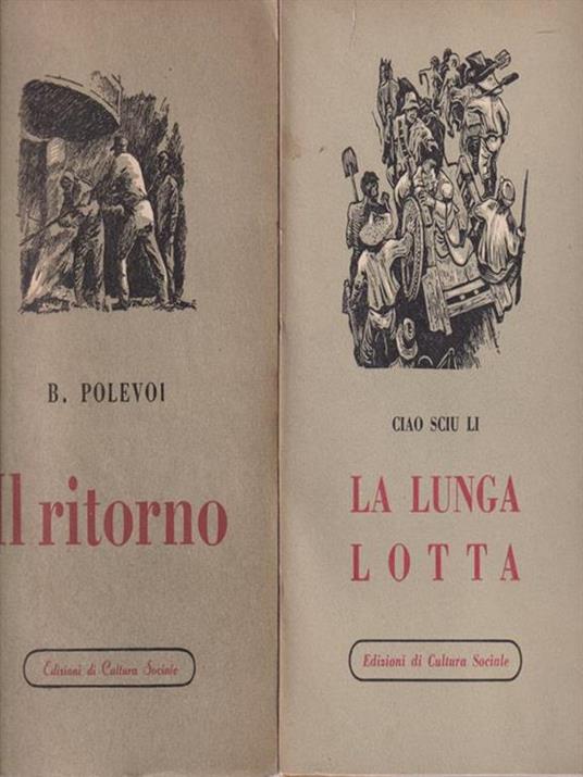 La Lunga Lotta-Il Ritorno - Ciao Sciu Li - copertina