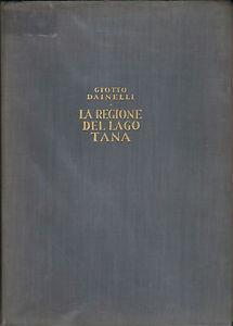 La regione del Lago Tana - Giotto Dainelli - copertina