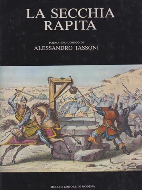 La Secchia Rapita - Alessandro Tassoni - copertina