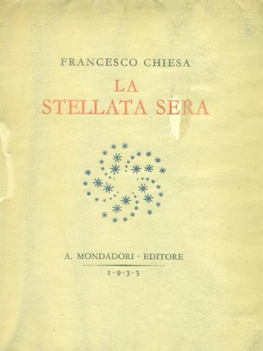 La stellata sera - Francesco Chiesa - 2