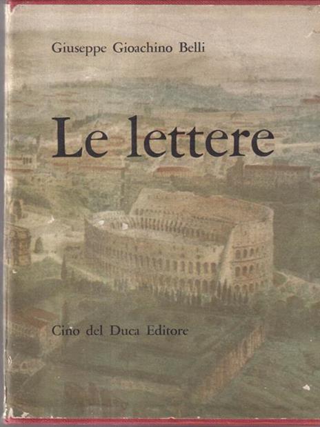 Le Lettere - Gioachino Belli - copertina