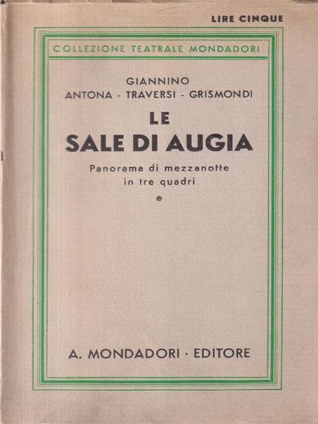 Le sadi augia - Giannino Antona Traversi Grismondi - copertina