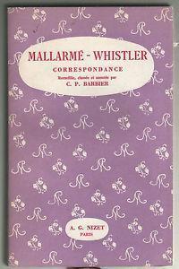 Mallarmé Whistler correspondance - Stéphane Mallarmé - 3