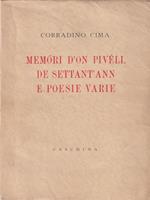 Memori d'on pivell de settant'ann e poesie varie