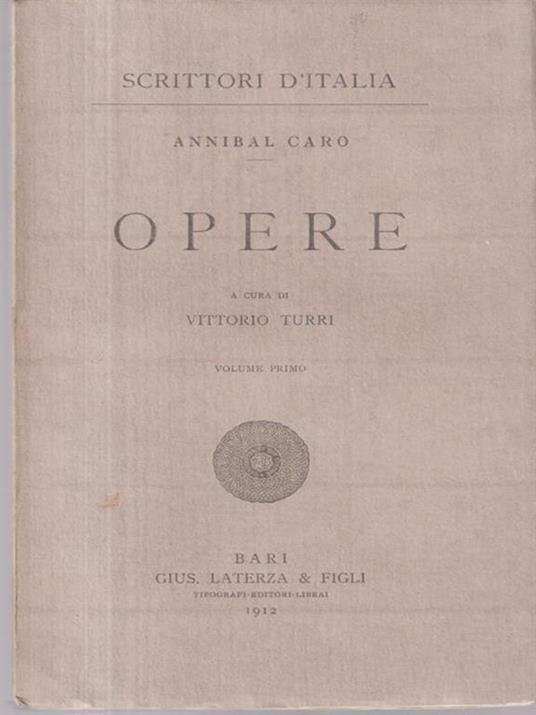 Opere, Volume 1 - Annibal Caro - 3