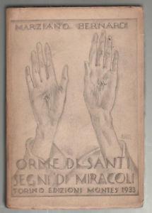 Orme di santi e segni di miracoli - Marcello Bernardi - copertina