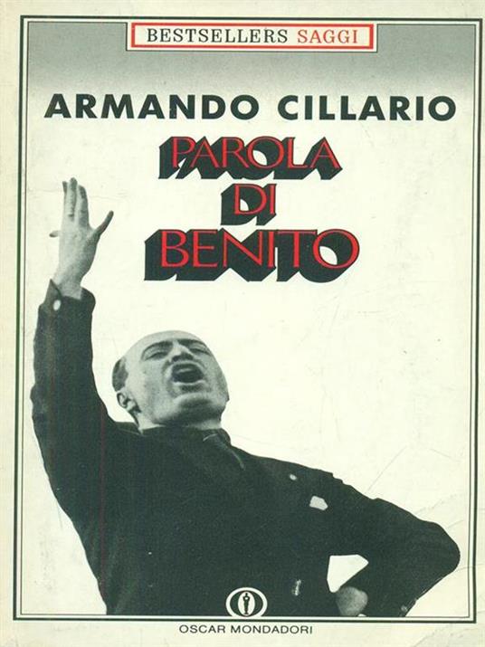 Parola di Benito - Armando Cillario - copertina