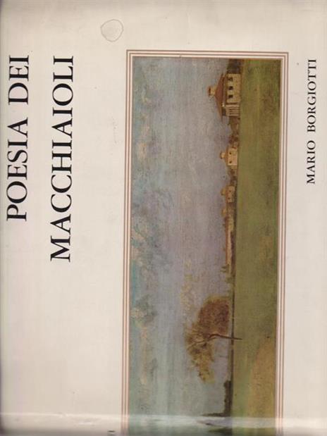 Poesia dei Macchiaioli - Mario Borgiotti - copertina