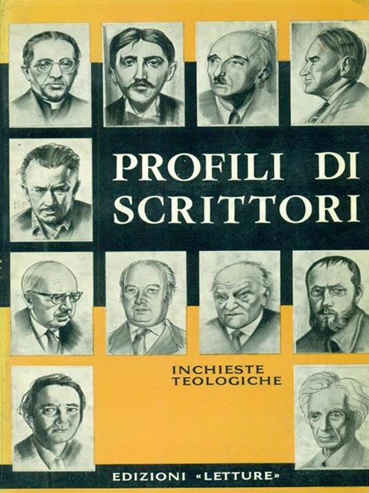 Profili di scrittori 4 - copertina