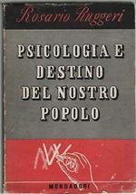 Psicologia e destino del nostro popolo