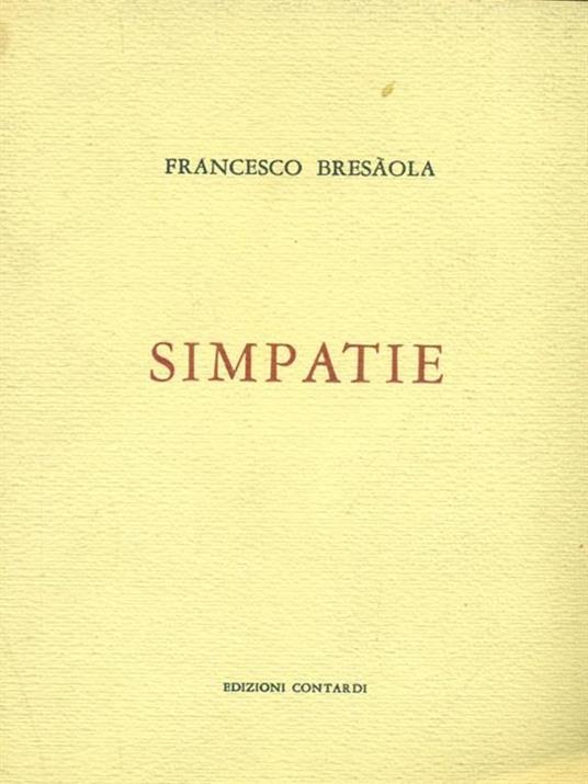 Simpatie - Francesco Bresaola - 2