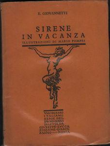 Sirene in vacanza. con illustrazioni di Molino - Eugenio Giovannetti - copertina