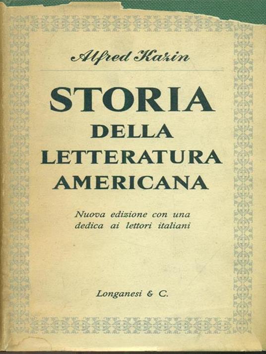 Storia Della Letteratura Americana - Alfred Kazin - 3