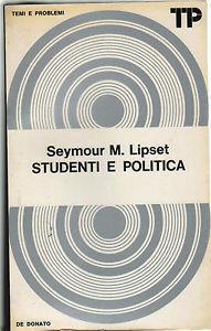 Studenti e politica - Seymour M. Lipset - copertina