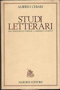 Studi letterari - Alberto Chiari - copertina