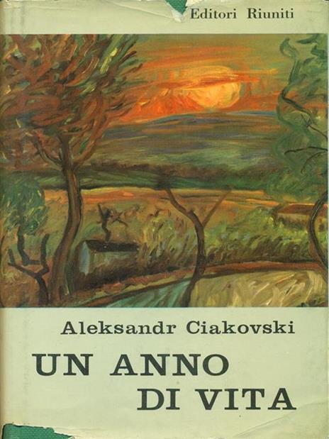 Un anno di vita - Aleksandr Ciakovski - copertina