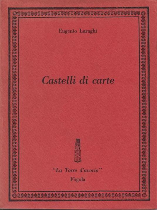 Castelli di carte - Eugenio Luraghi - copertina