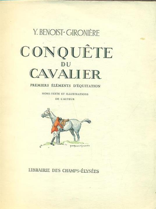 Conquete du cavalier - Yves Benoist-Gironiére - copertina