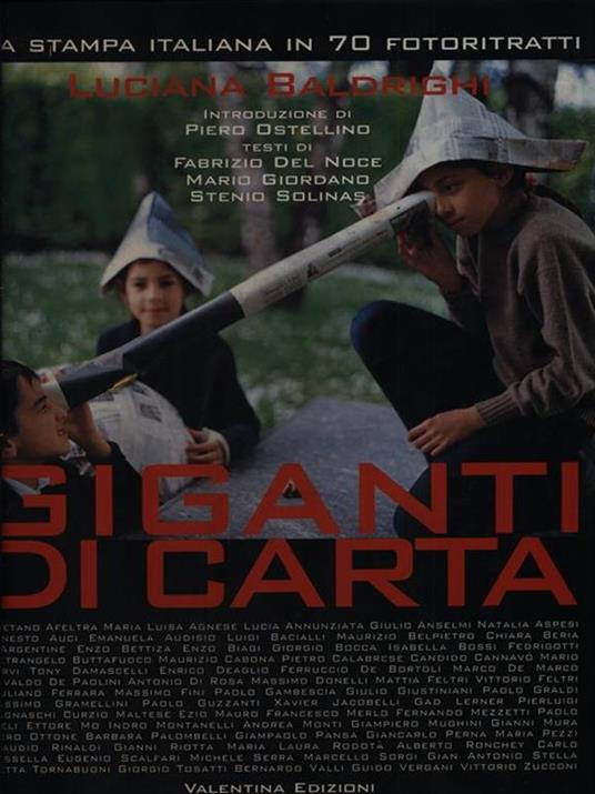 Giganti di carta - Luciana Baldrighi - copertina