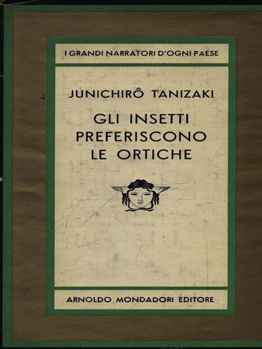 Gli insetti preferiscono le ortiche - Junichiro Tanizaki - copertina