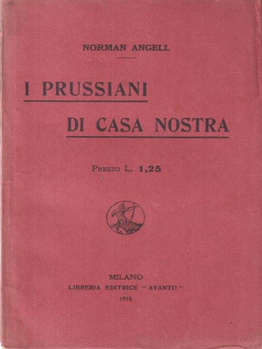 I pRussiani di casa nostra - Norman Angell - copertina