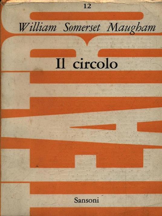 Il circolo - W. Somerset Maugham - copertina