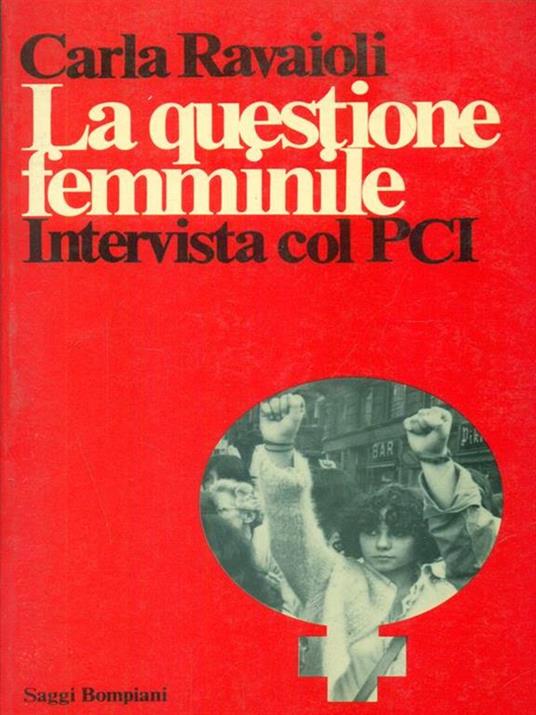 La questione femminile - Carla Ravaioli - copertina