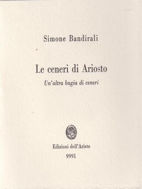 Le ceneri di ariosto - Simone Bandirali - 3