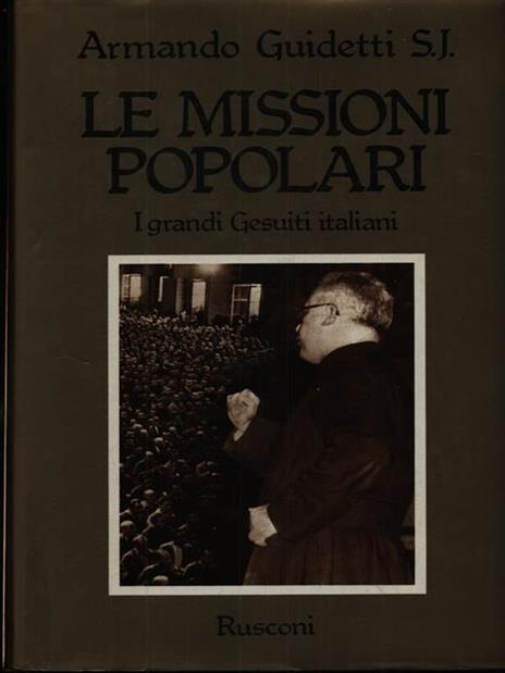 Le missioni popolari - Armando Guidetti - copertina