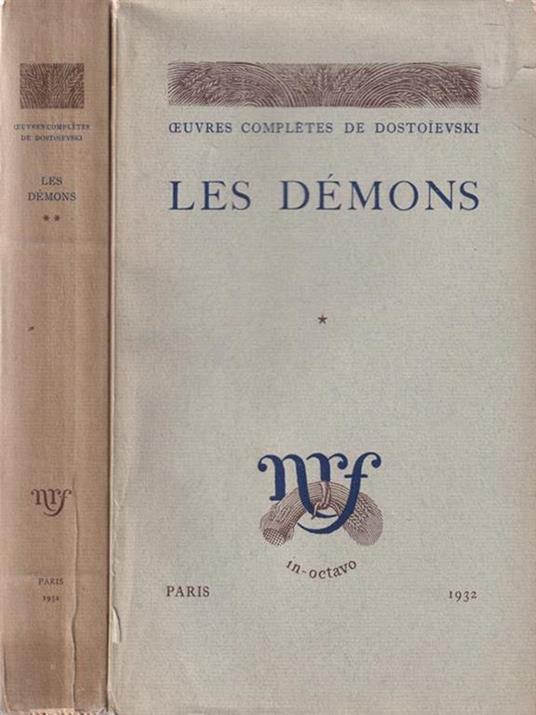 Les demons 2 tomes - Fëdor Dostoevskij - 2