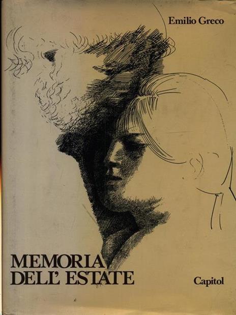 Memoria dell'estate - Emilio Greco - copertina