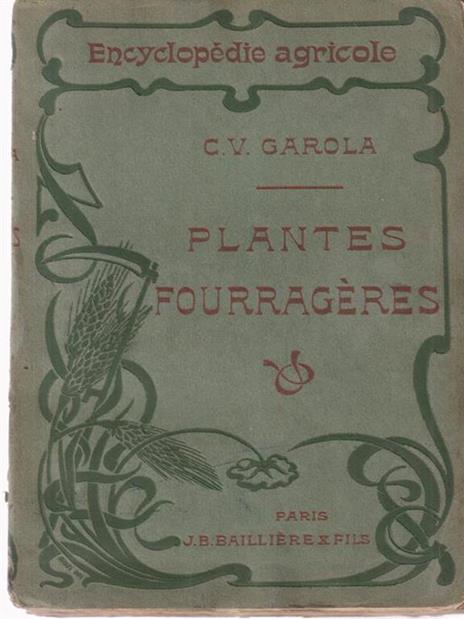 Plantes Fourrageres - C. V. Garola - 3