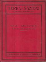 Terra e nazioni. Isole britanniche stati scandinavi