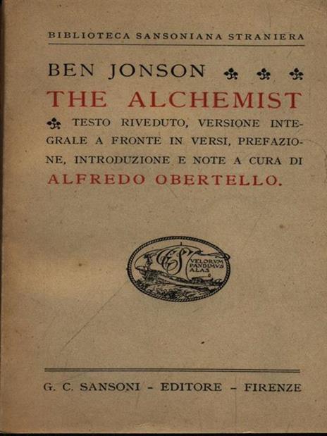 The Alchemist - Ben Jonson - 2