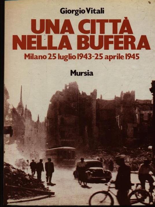 Una città nella bufera - Giorgio Vitali - copertina