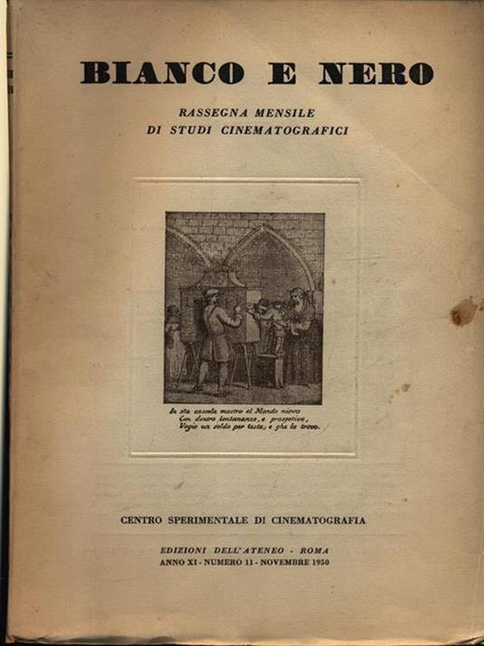 Bianco e nero 11/novembre 1950 - 2