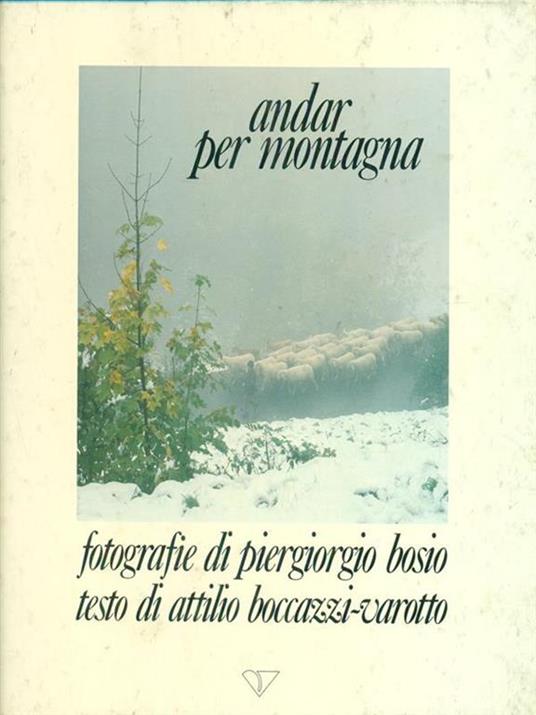 Andar per montagna - P. Bosio - copertina