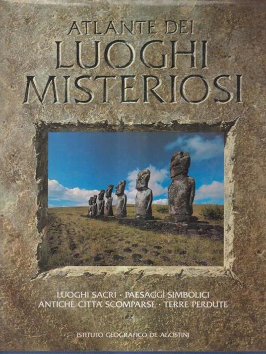 Atlante dei luoghi misteriosi - Jennifer Westwood - copertina