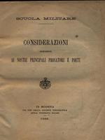 Considerazioni intorno ai nostri principali prosatori e poeti