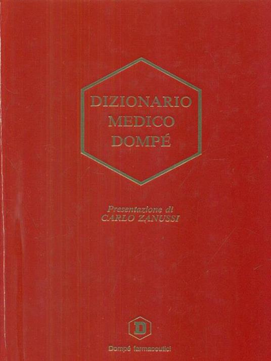 Dizionario medico Dompe - Romola Rumolo - copertina