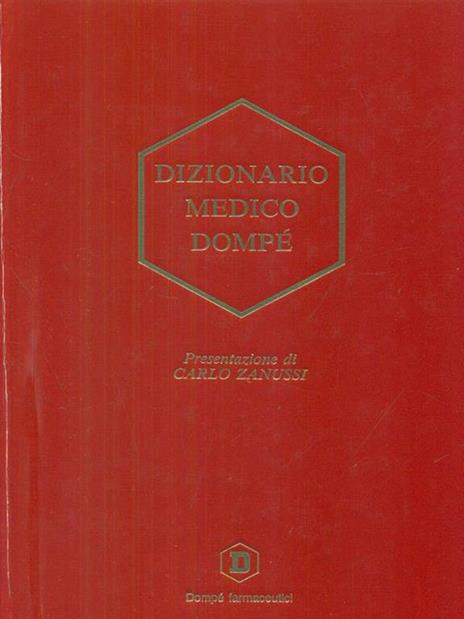 Dizionario medico Dompe - Romola Rumolo - copertina