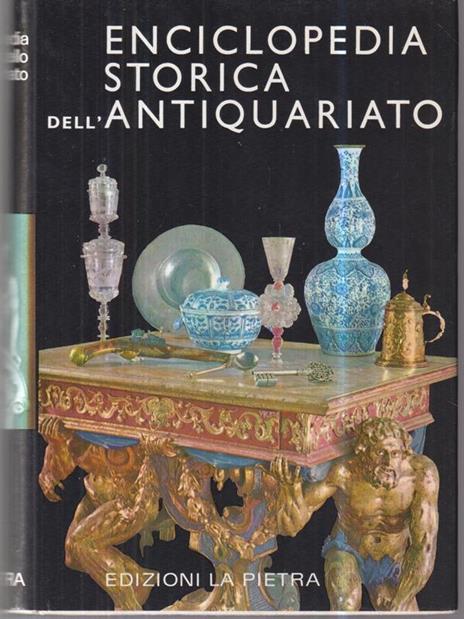 Enciclopedia storica dell'antiquariato - copertina