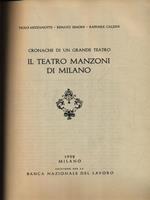 Il teatro Manzoni di Milano